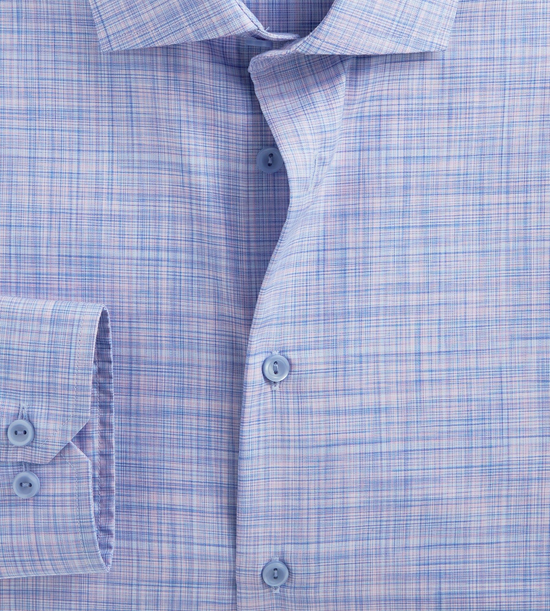 Modern Fit Textured Print Dress Shirt sold by Tip Top product image thumbnail 2