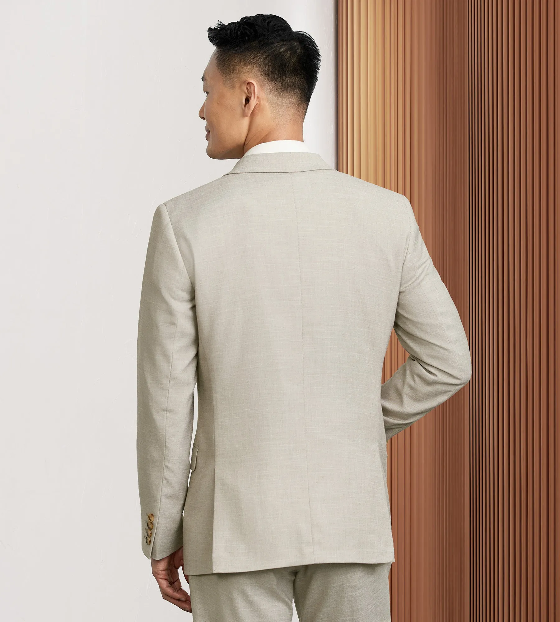 Slim Fit Suit Separate Jacket sold by Tip Top product image thumbnail 4