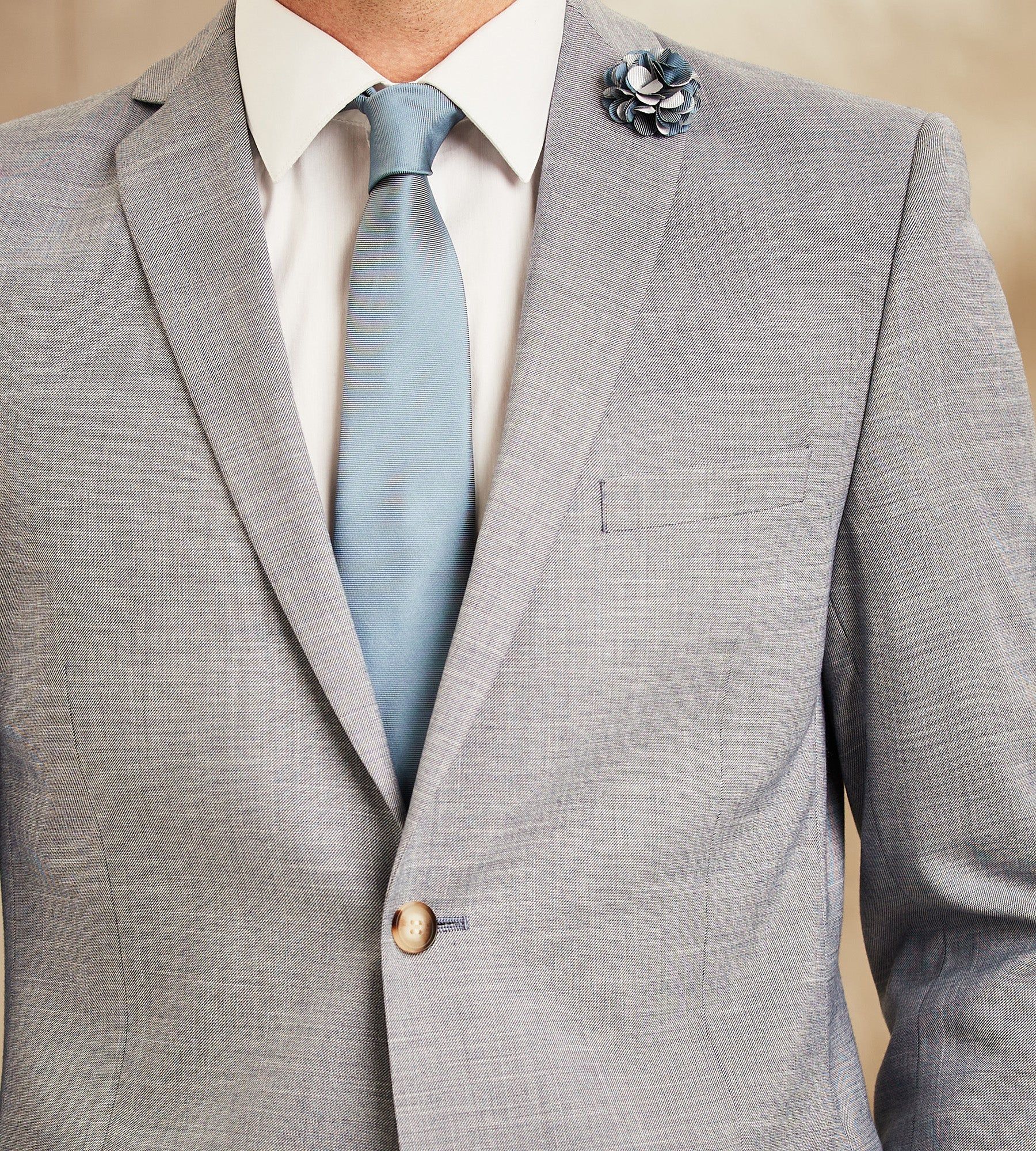 Slim Fit Solid Suit sold by Tip Top product image thumbnail 2