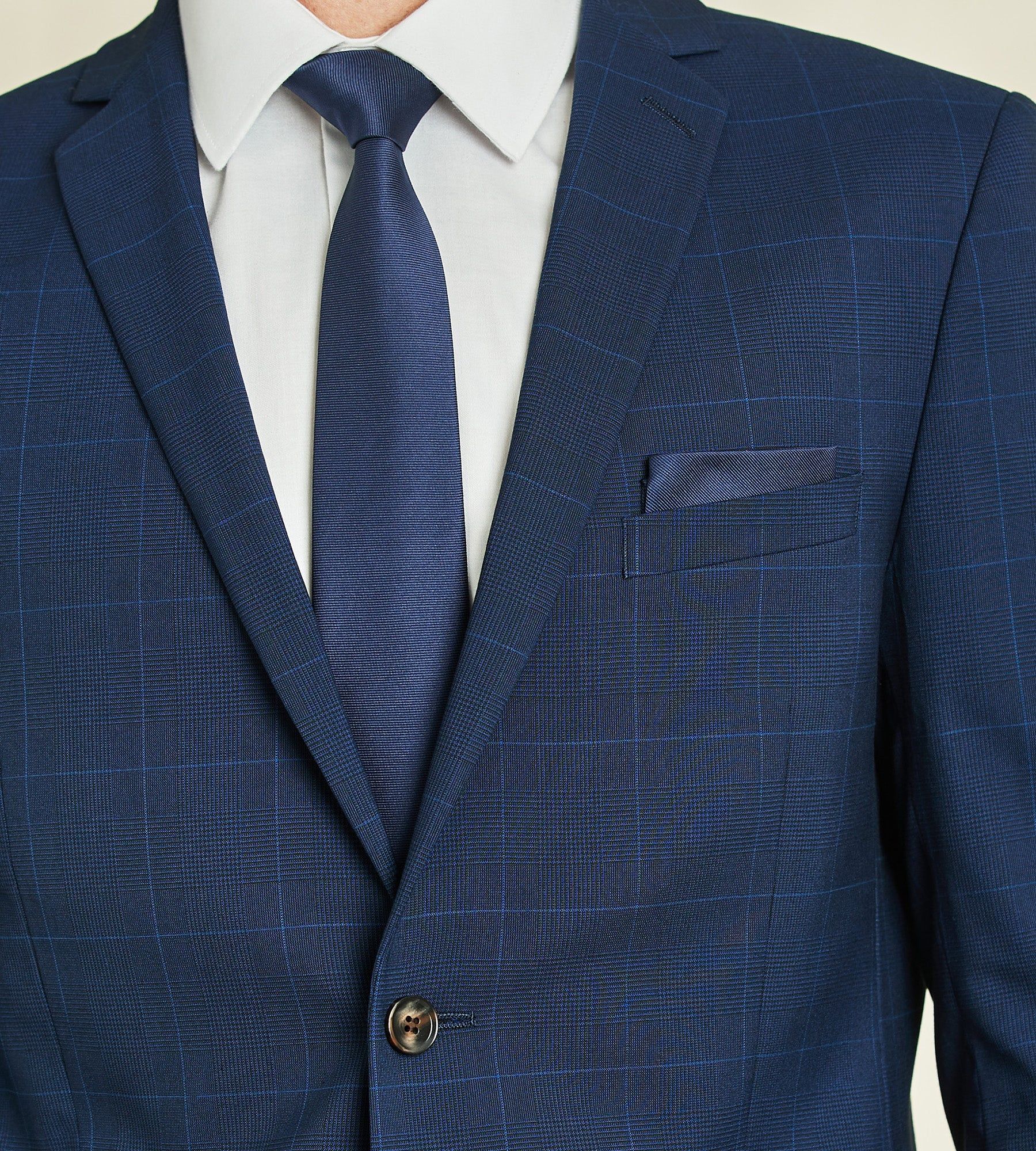 Slim Fit Check Suit sold by Tip Top product image thumbnail 2