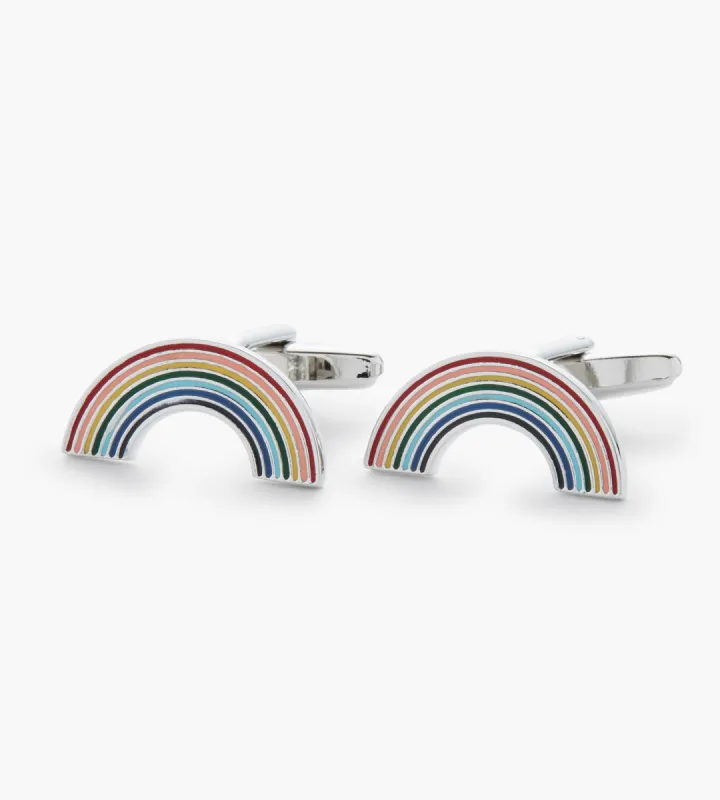 Rainbow Cufflink sold by Tip Top