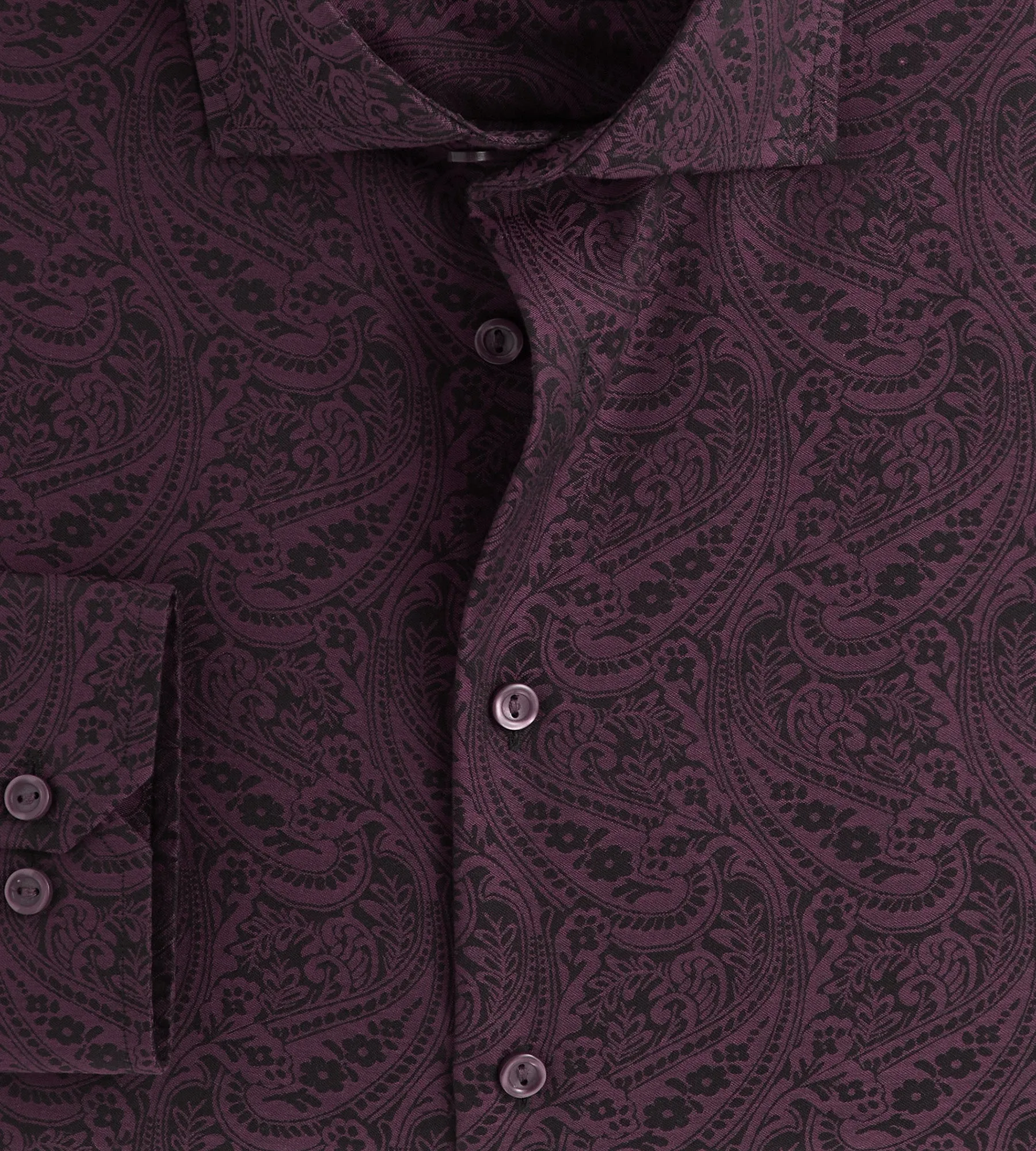 Modern Fit Ultra-Luxe Paisley Dress Shirt sold by Tip Top product image thumbnail 2