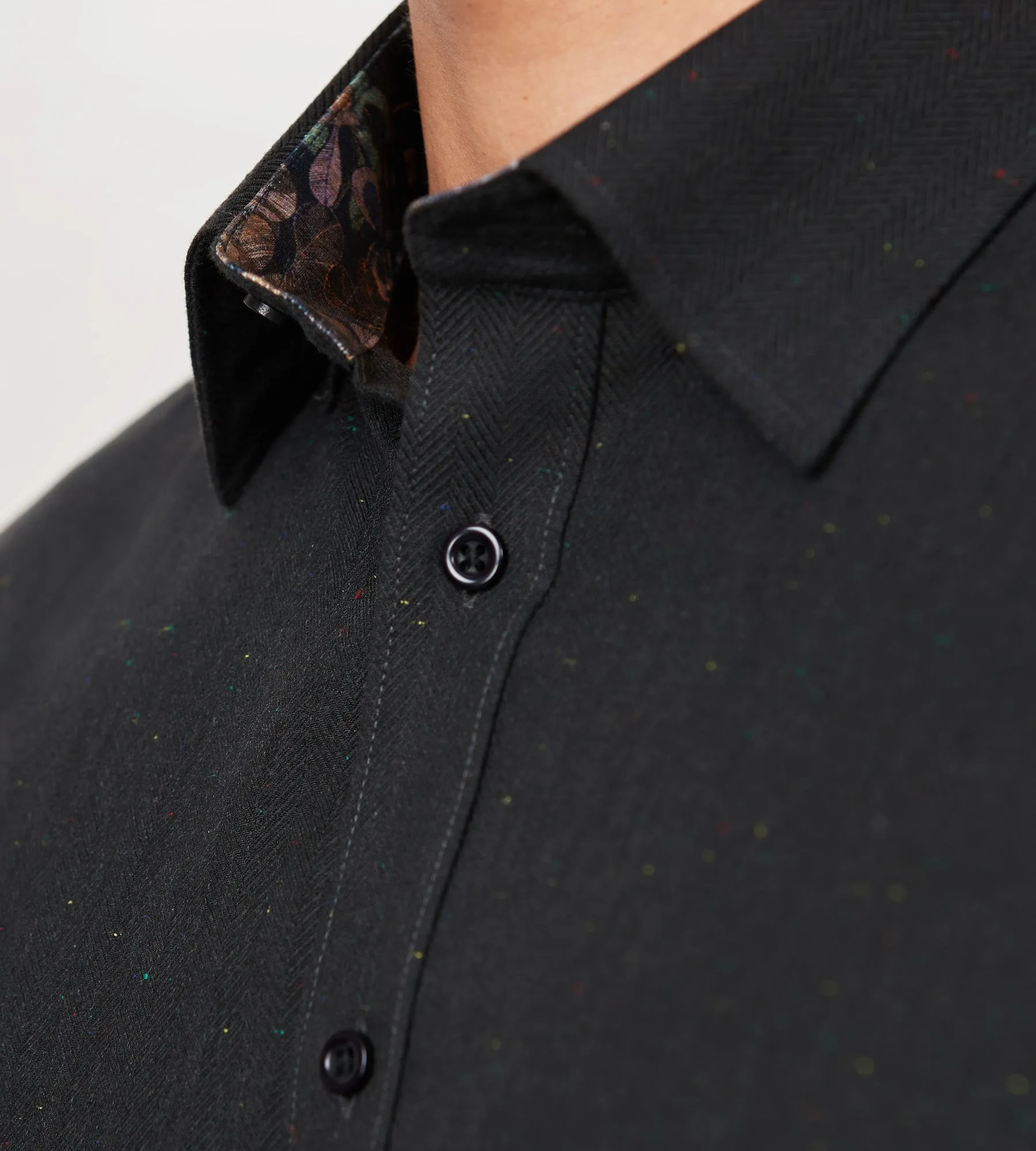 Modern Fit Long Sleeve Flannel Soft Touch Sport Shirt sold by Tip Top product image thumbnail 3