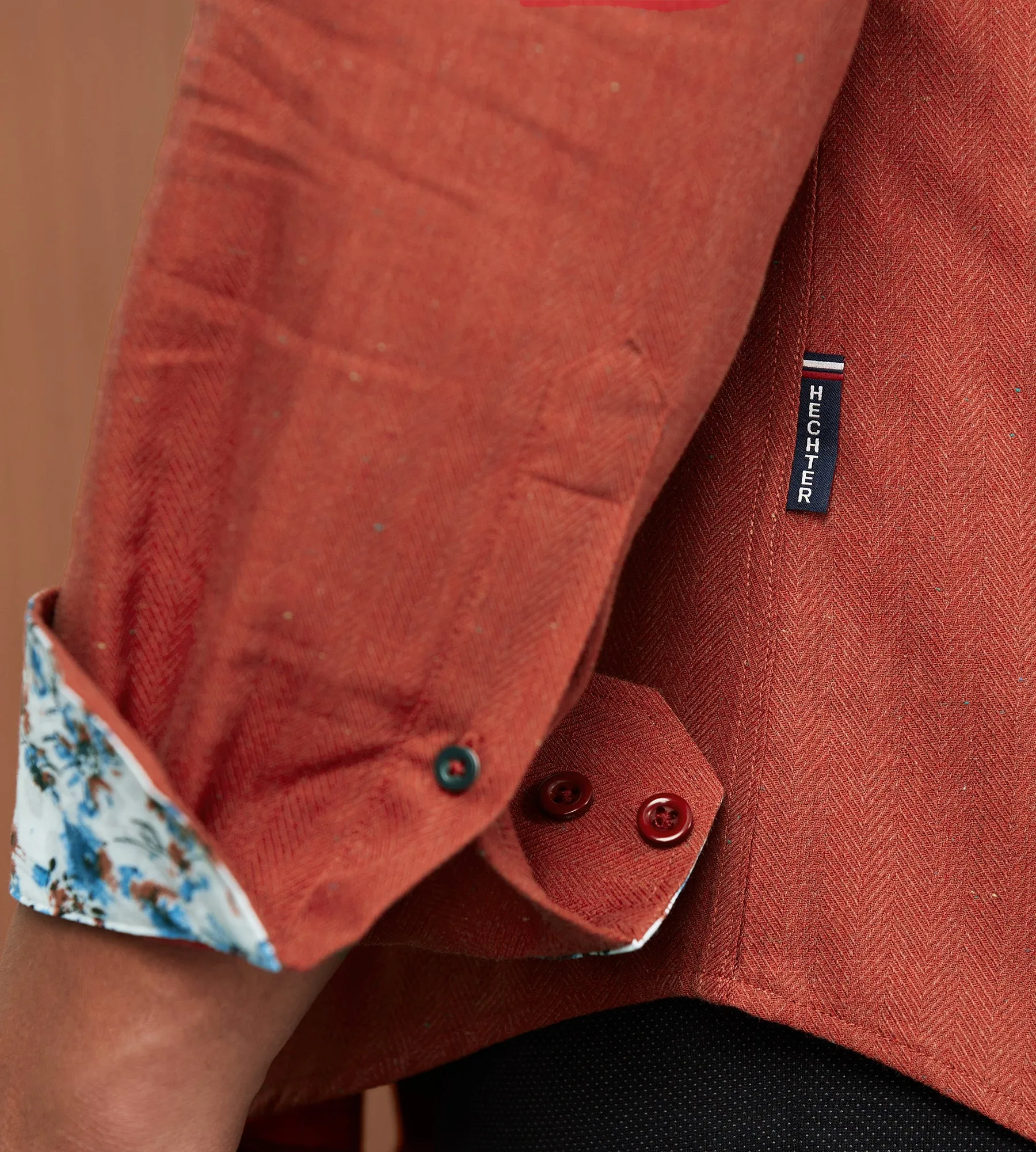 Modern Fit Long Sleeve Flannel Soft Touch Sport Shirt sold by Tip Top product image thumbnail 4