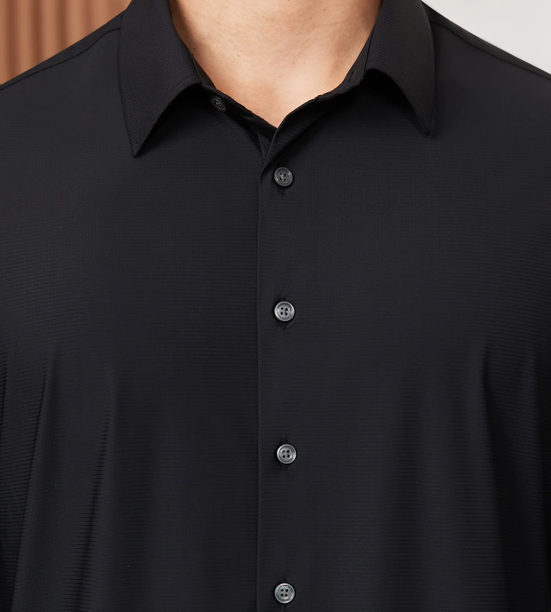 Modern Fit Long Sleeve Sport Shirt sold by Tip Top product image thumbnail 2