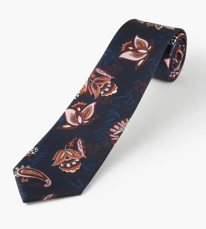 Paisley Floral Tie sold by Tip Top