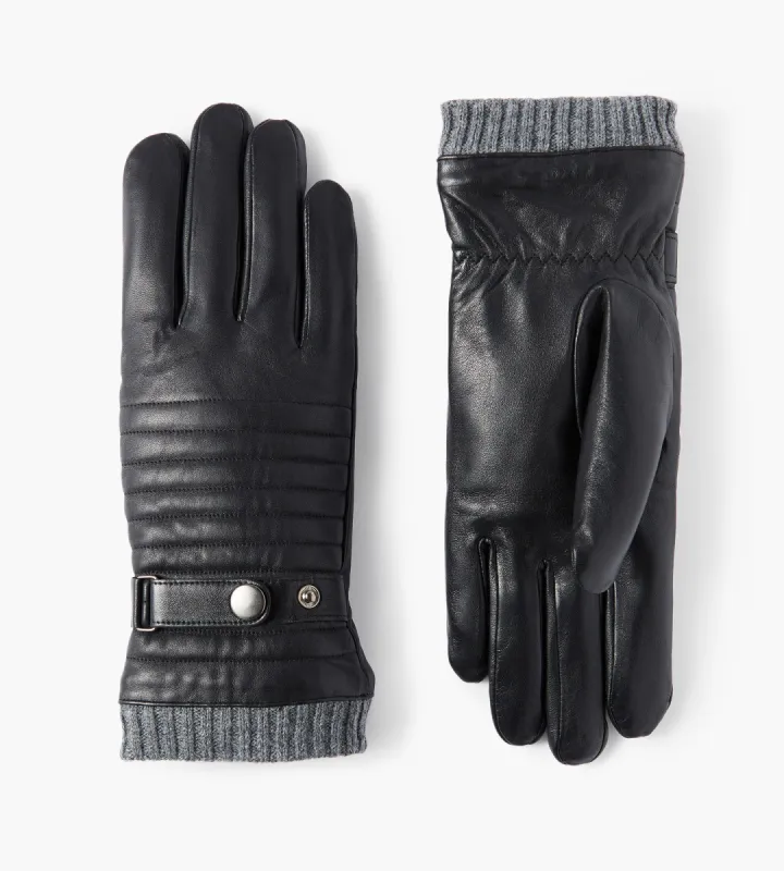 Top Stitched Leather Knit Cuff Glove sold by Tip Top