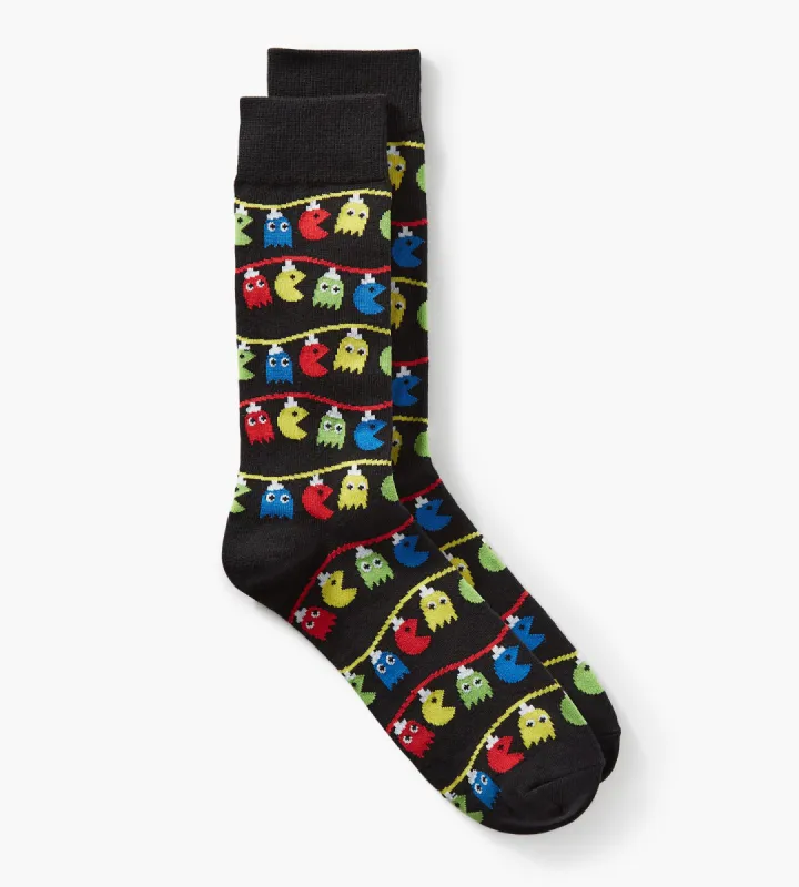 Pac Man Lights Socks sold by Tip Top