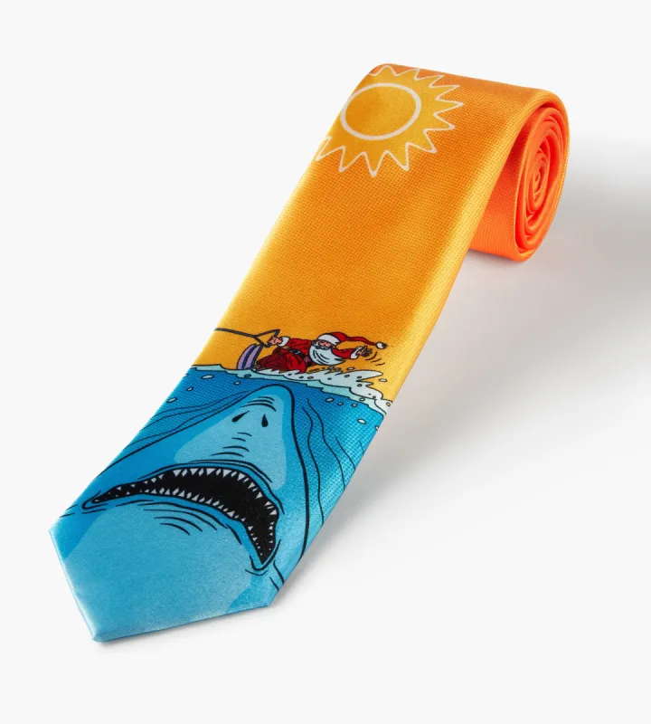 Santa Jaws Tie sold by Tip Top
