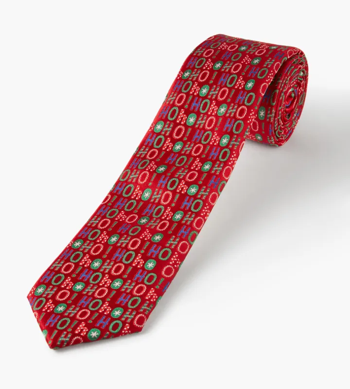 Ho Ho Ho Tie sold by Tip Top