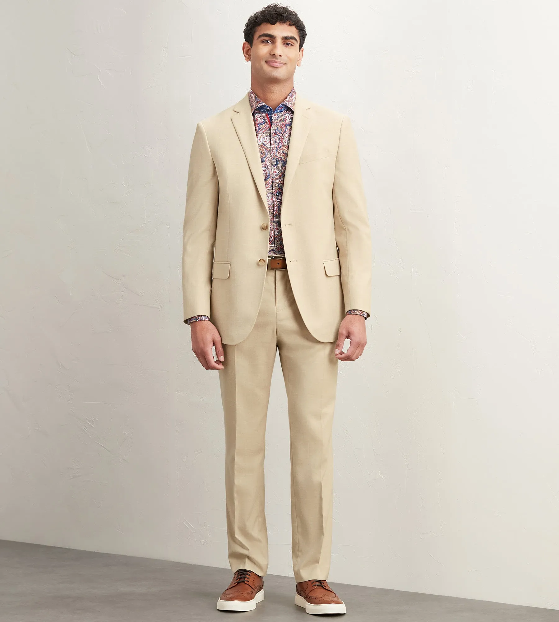 Modern Fit Long Sleeve Printed Casual Shirt sold by Tip Top product image thumbnail 5