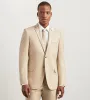Modern Fit Wheat Solid Suit sold by Tip Top