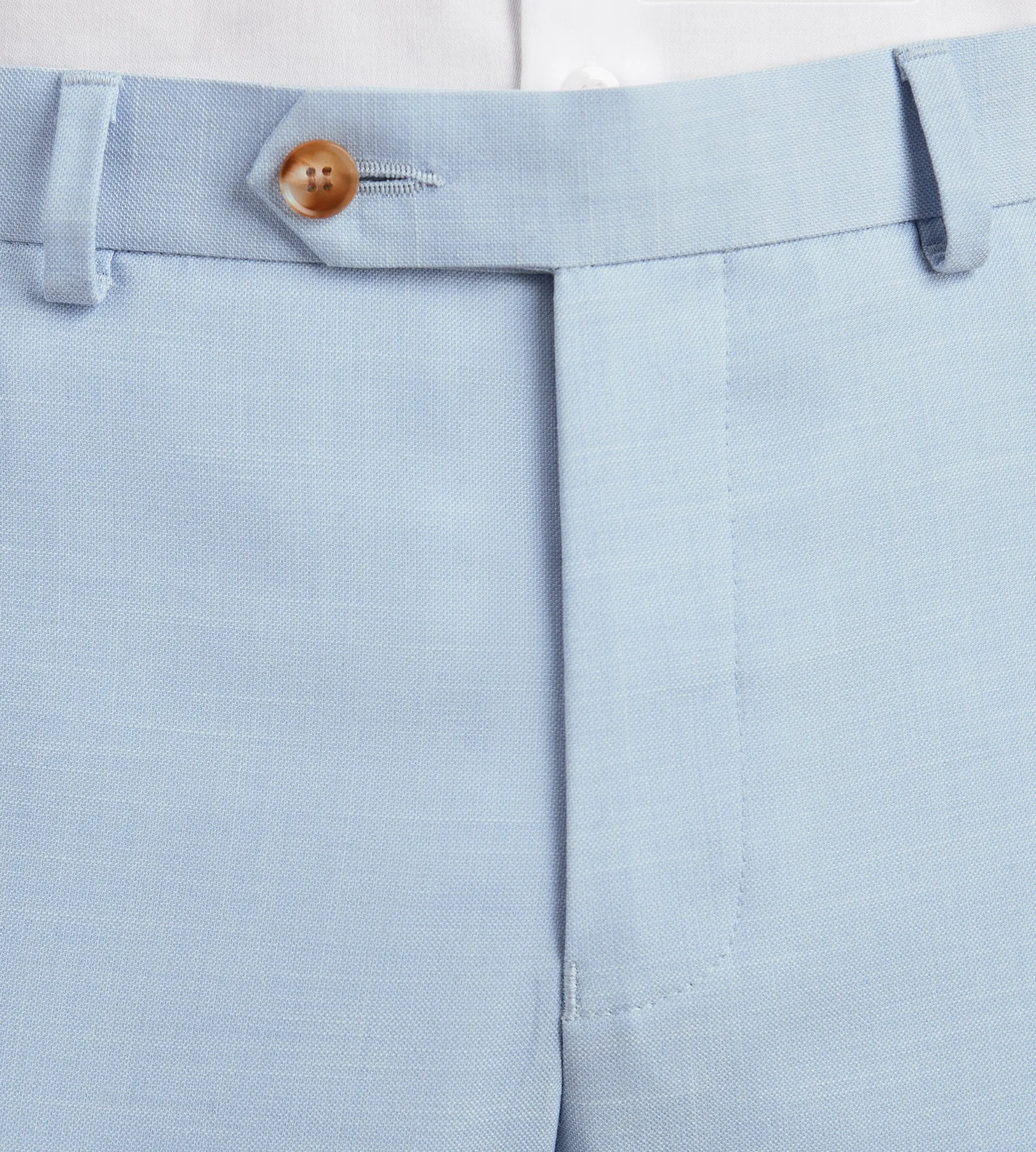Modern Fit Light Blue Solid Suit Pants sold by Tip Top product image thumbnail 2