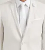 Modern Fit Off White Solid Suit sold by Tip Top