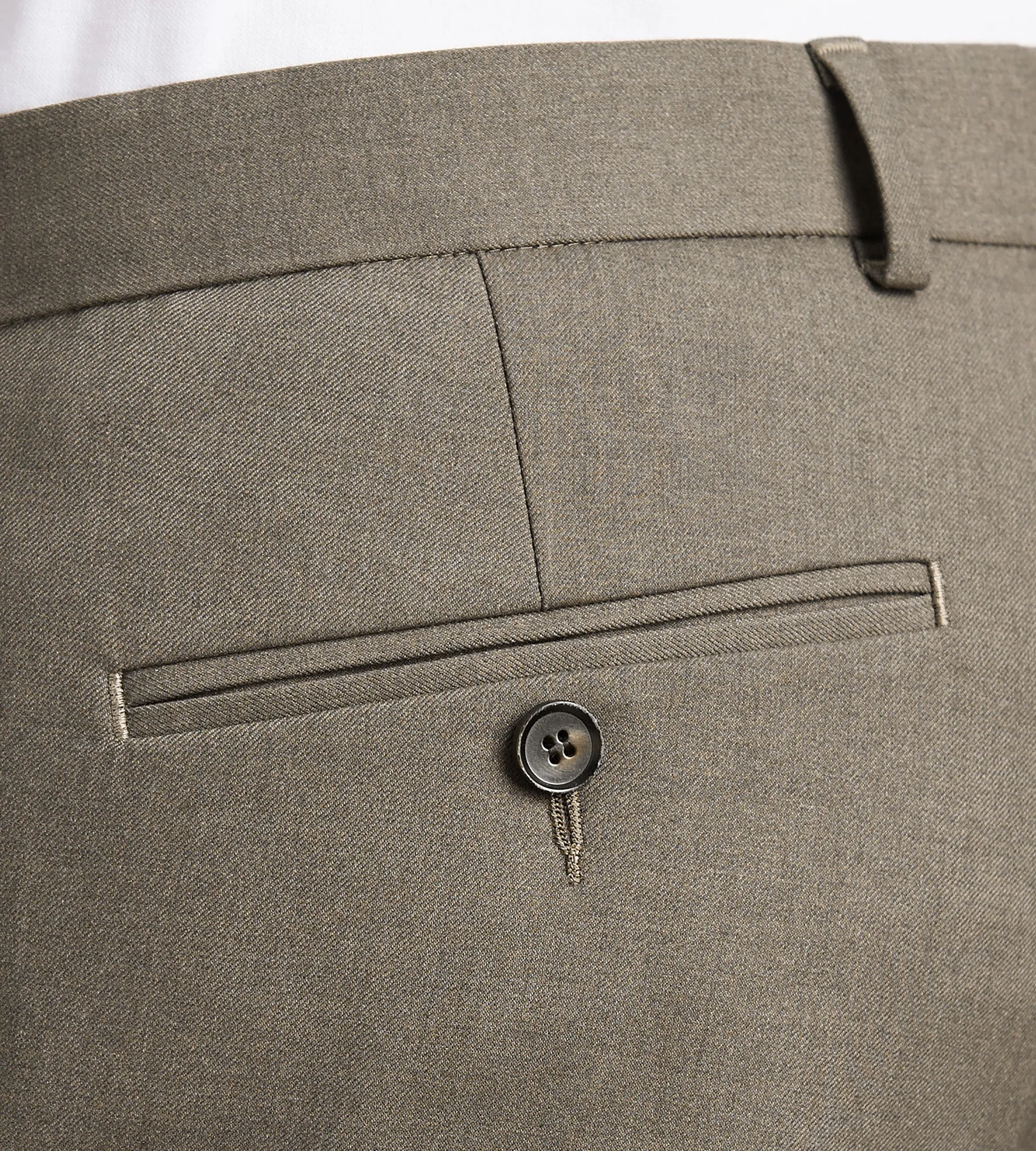 Modern Fit Light Brown Solid Suit Pants sold by Tip Top product image thumbnail 4