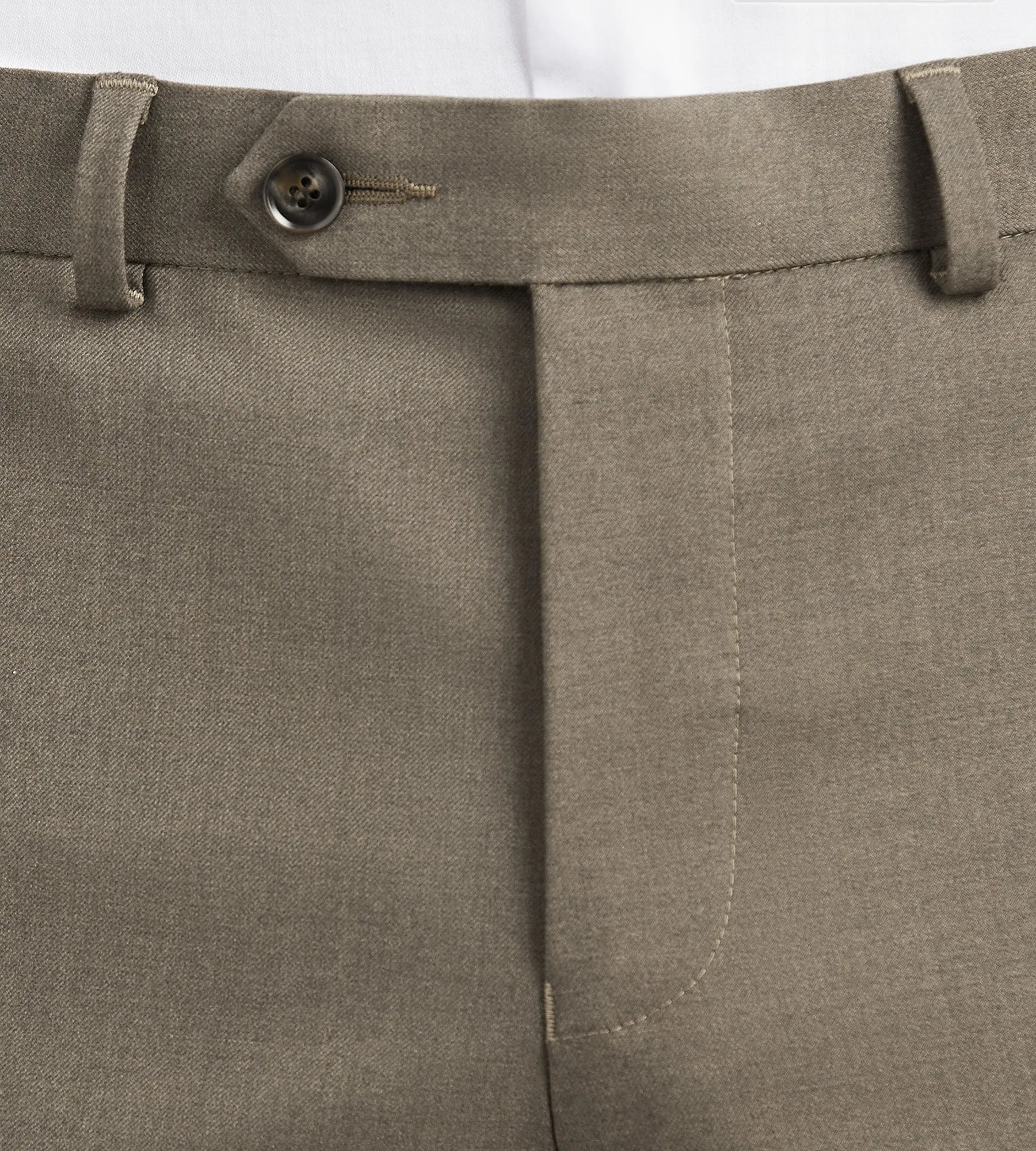 Modern Fit Light Brown Solid Suit Pants sold by Tip Top product image thumbnail 2