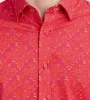 Modern Fit Long Sleeve Floral Pattern 360 Stretch Casual Shirt sold by Tip Top