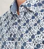 Modern Fit Long Sleeve Floral Pattern 360 Stretch Casual Shirt sold by Tip Top