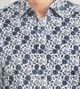 Modern Fit Long Sleeve Floral Pattern 360 Stretch Casual Shirt sold by Tip Top