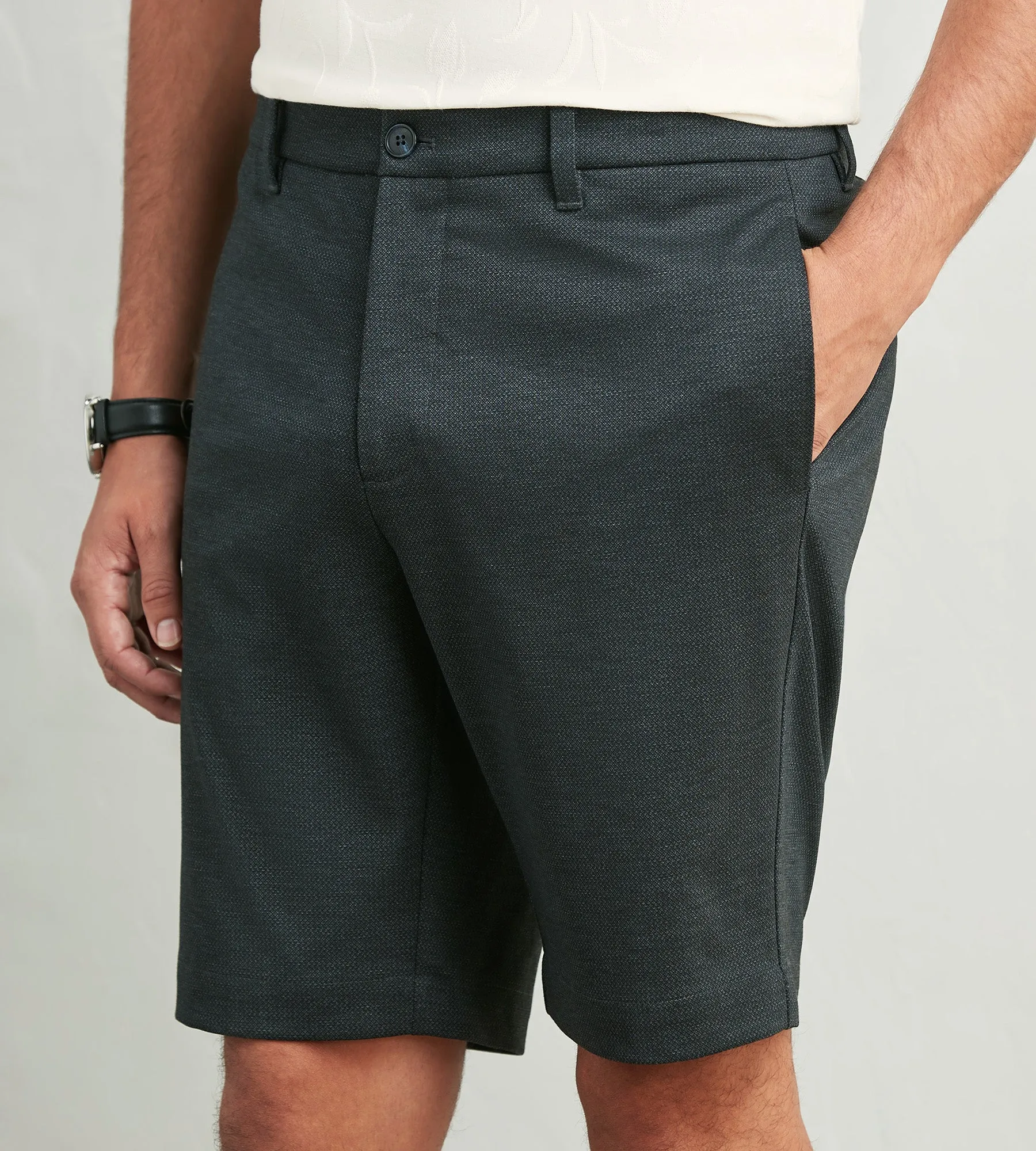 Modern Fit Knit Chino Shorts sold by Tip Top product image thumbnail 4