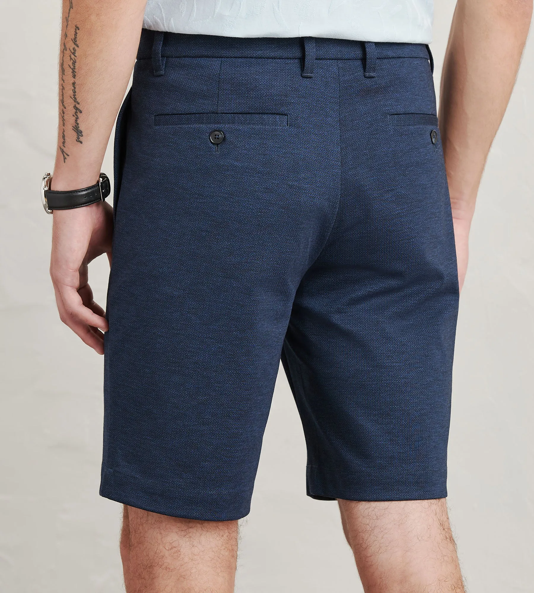 Modern Fit Knit Chino Shorts sold by Tip Top product image thumbnail 3