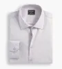Slim Fit Non-Iron Printed Sateen Dress Shirt sold by Tip Top