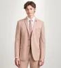 Modern Fit Pale Rose Solid Suit sold by Tip Top
