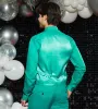 Bright Green Solid Suit Vest sold by Tip Top