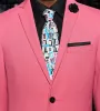 Bright Pink Suit Prom Look sold by Tip Top