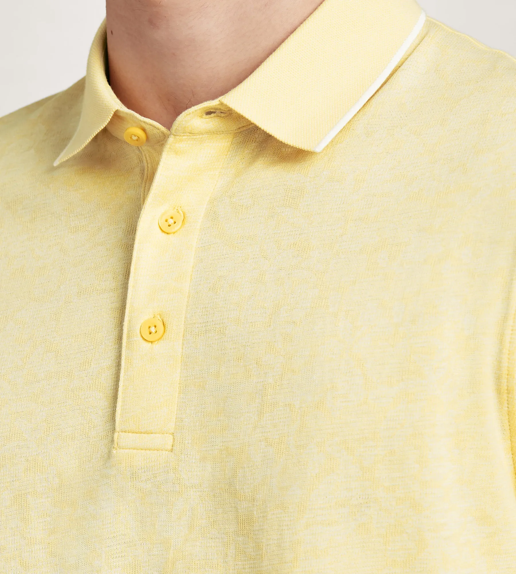 Modern Fit Short Sleeve Jacquard Polo sold by Tip Top product image thumbnail 2