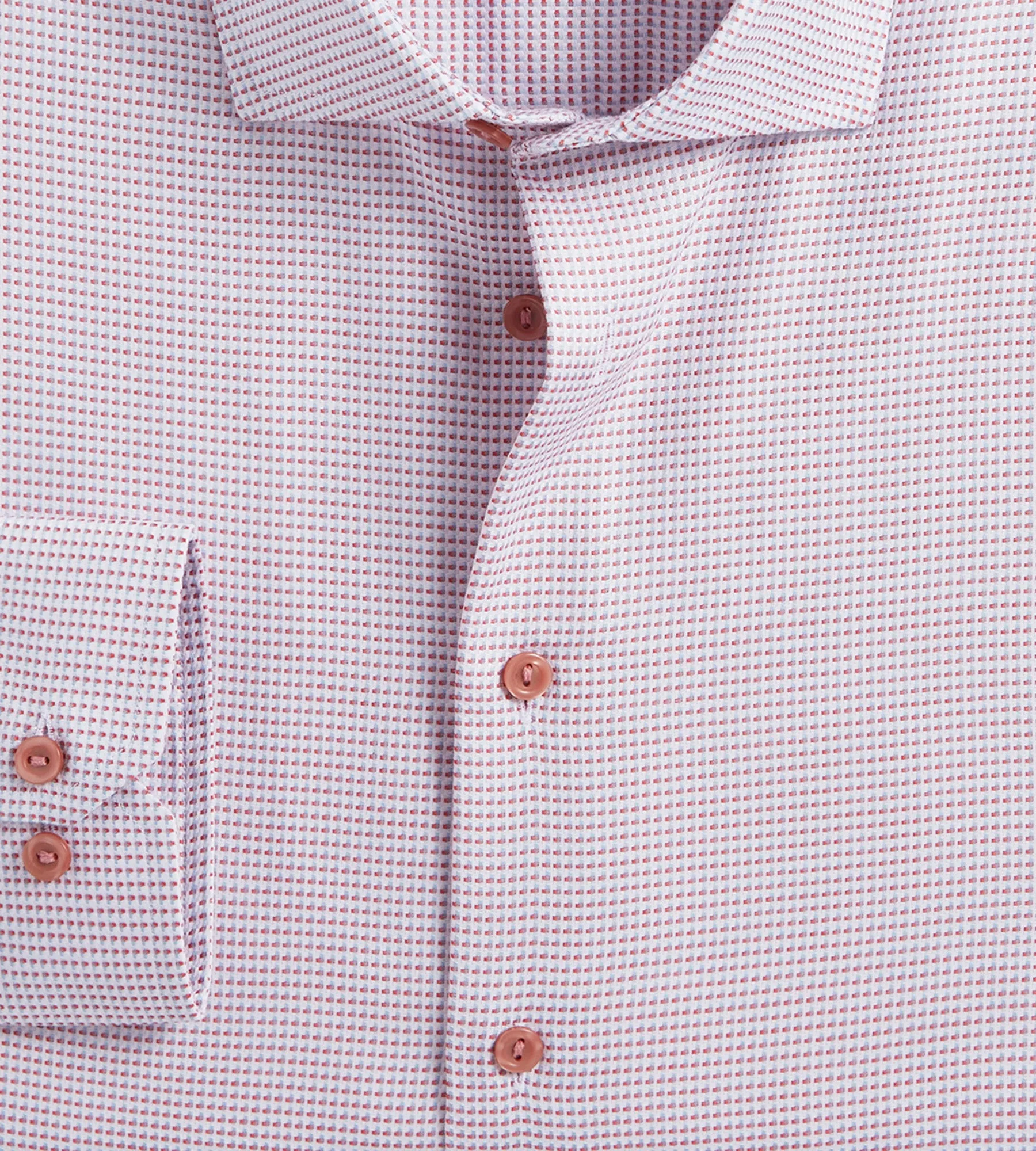 Modern Fit Geo Print Jacquard Dress Shirt sold by Tip Top product image thumbnail 2