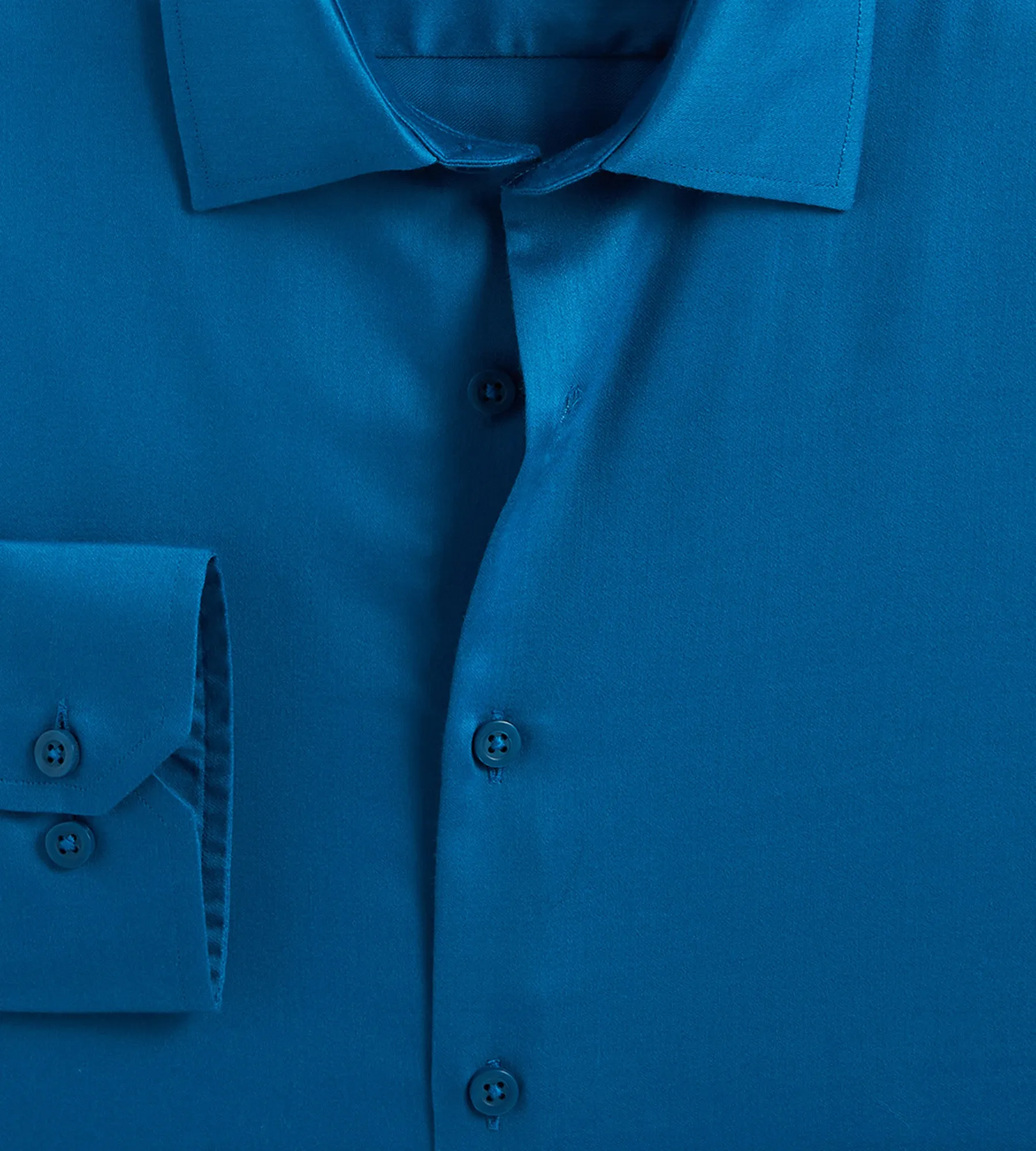 Modern Fit Non-Iron Sateen Dress Shirt sold by Tip Top product image thumbnail 2