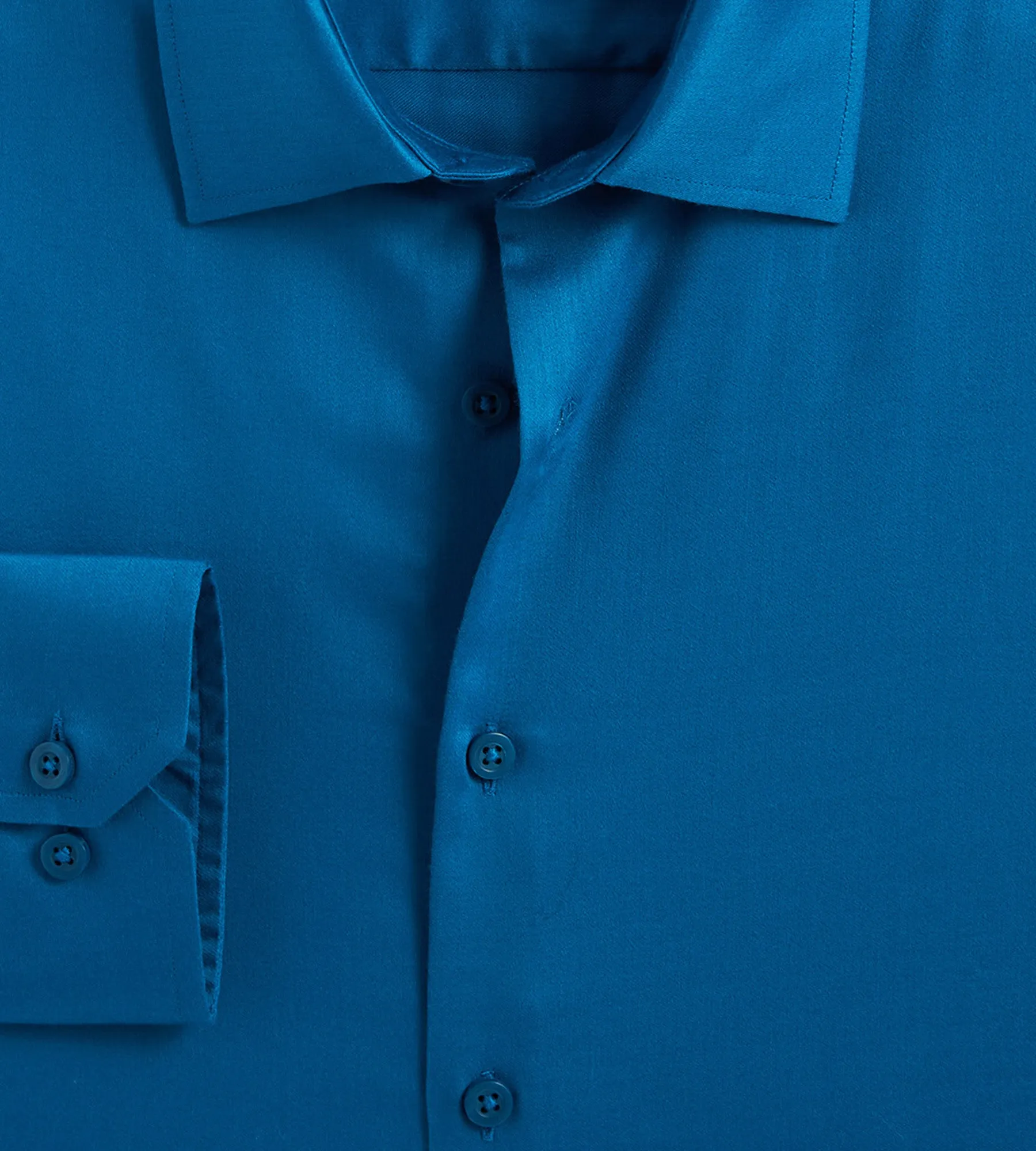 Slim Fit Non-Iron Sateen Dress Shirt sold by Tip Top product image thumbnail 2