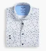 Slim Fit 360° Stretch Soft Touch Botanical Print Jersey Dress Shirt sold by Tip Top