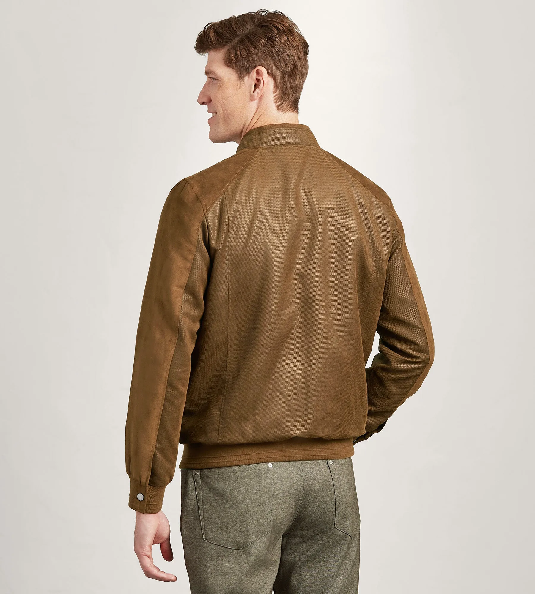 Modern Fit Vegan Suede Jacket sold by Tip Top product image thumbnail 5