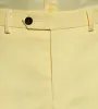 Slim Fit Bright Yellow Solid Suit Pants sold by Tip Top