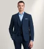 Blue Windowpane Suit Vest sold by Tip Top