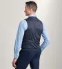 Blue Windowpane Suit Vest sold by Tip Top