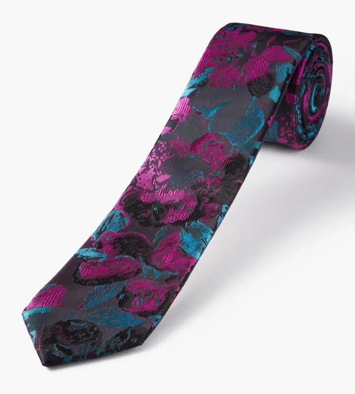 Floral Jacquard Tie sold by Tip Top