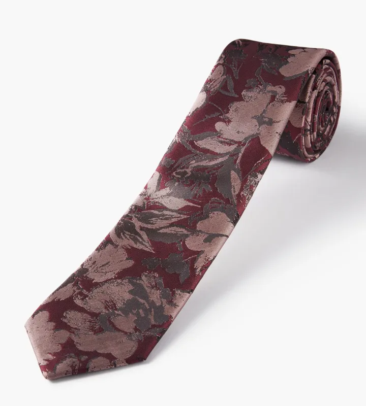 Floral Jacquard Tie sold by Tip Top