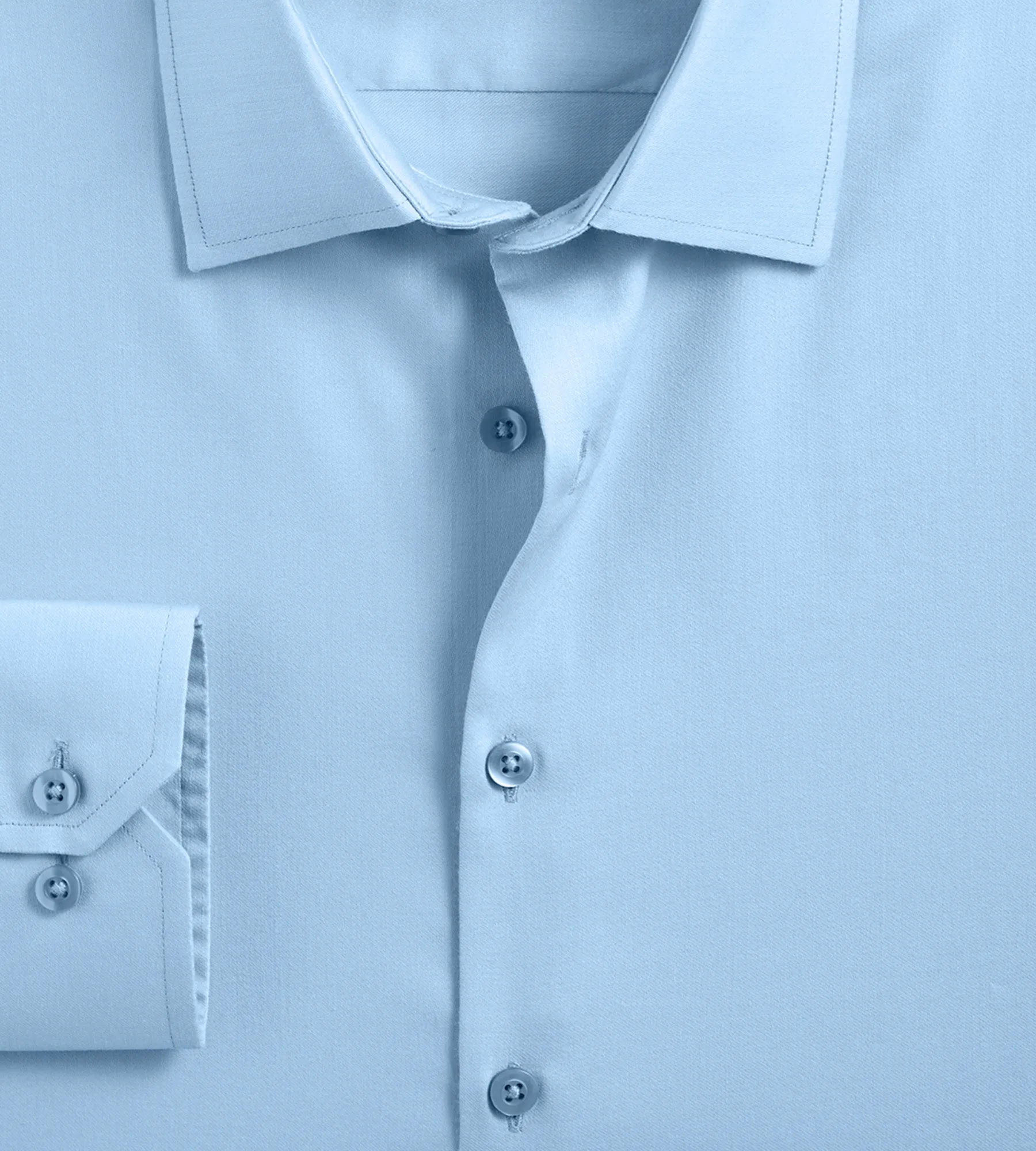 Slim Fit Non-Iron Sateen Dress Shirt sold by Tip Top product image thumbnail 2