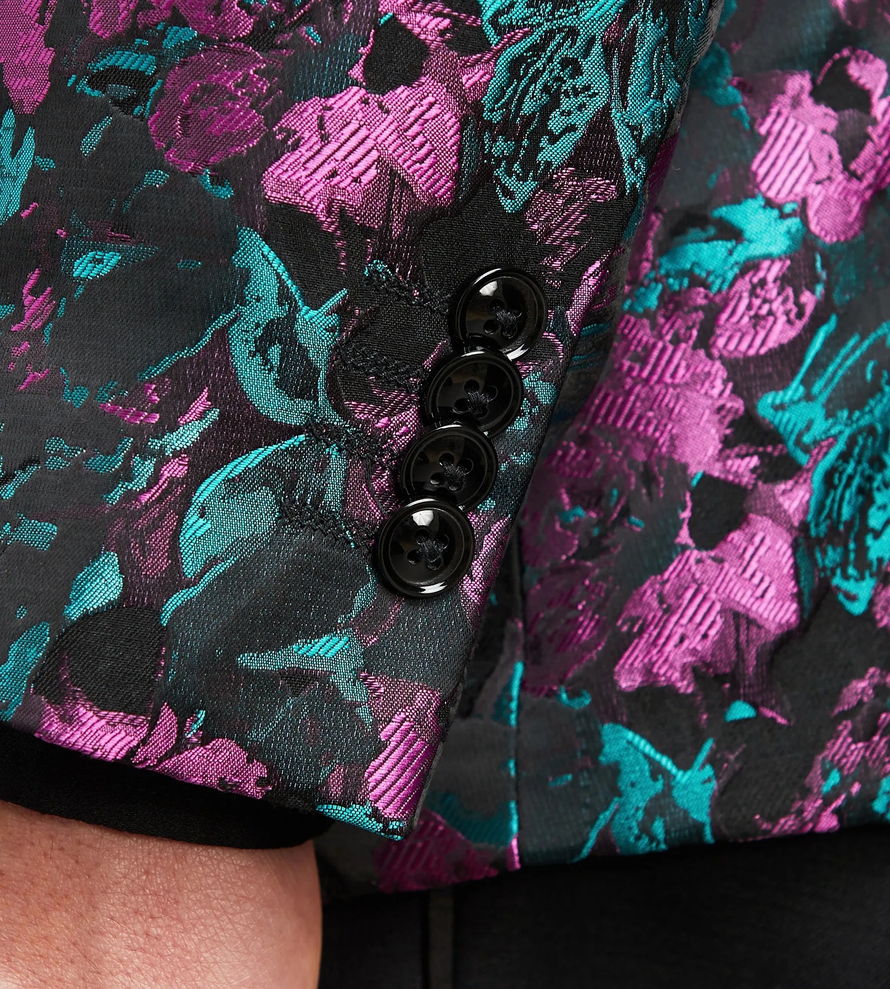 Modern Fit Purple Jacquard Tuxedo sold by Tip Top product image thumbnail 4