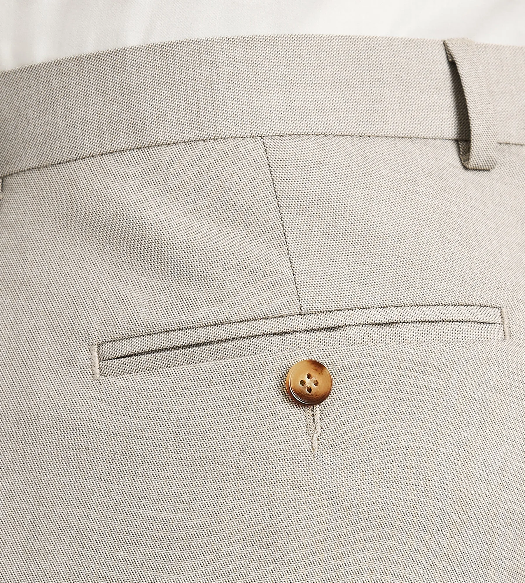 Slim Fit Tan Solid Suit Pants sold by Tip Top product image thumbnail 4