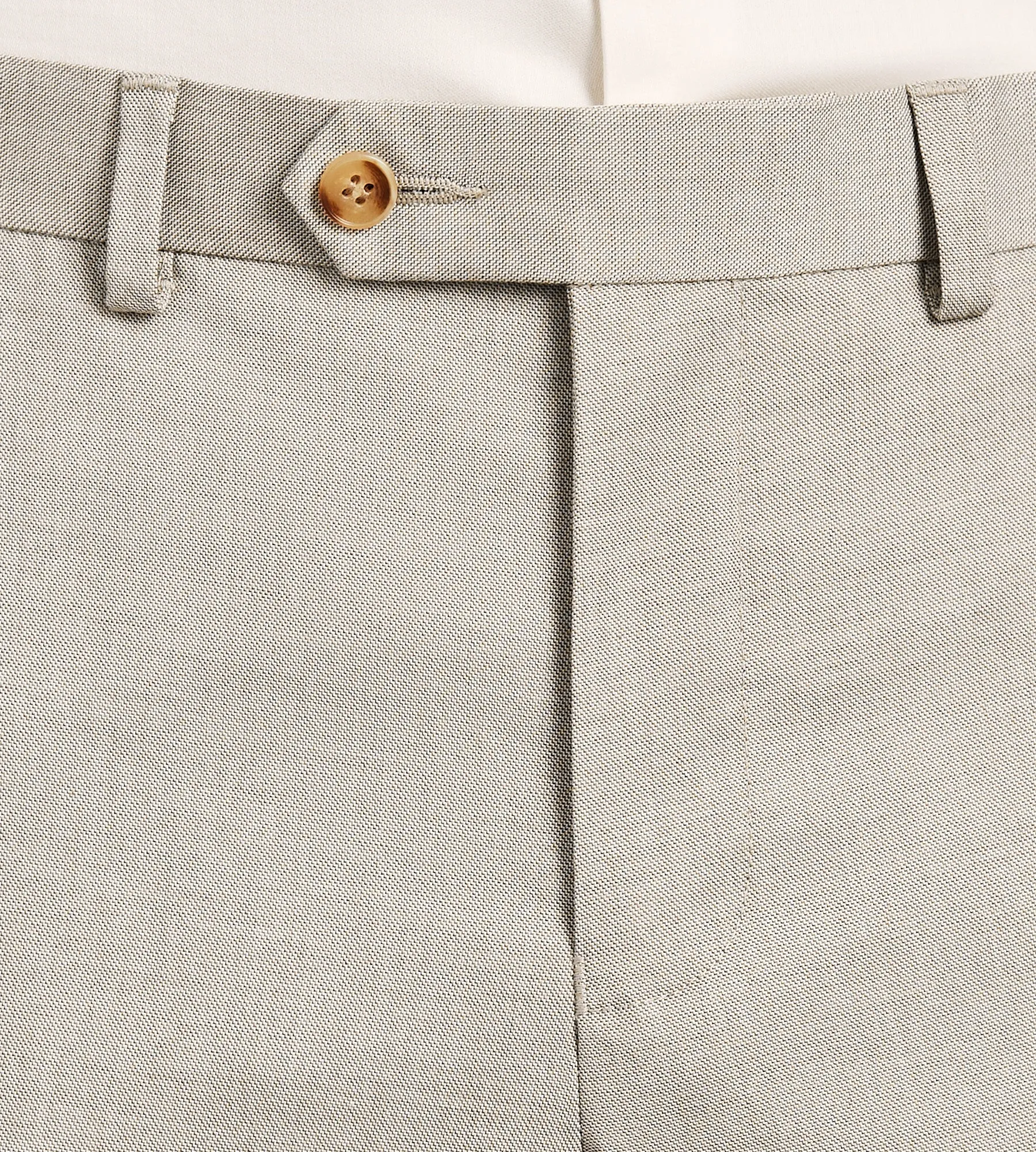 Slim Fit Tan Solid Suit Pants sold by Tip Top product image thumbnail 2