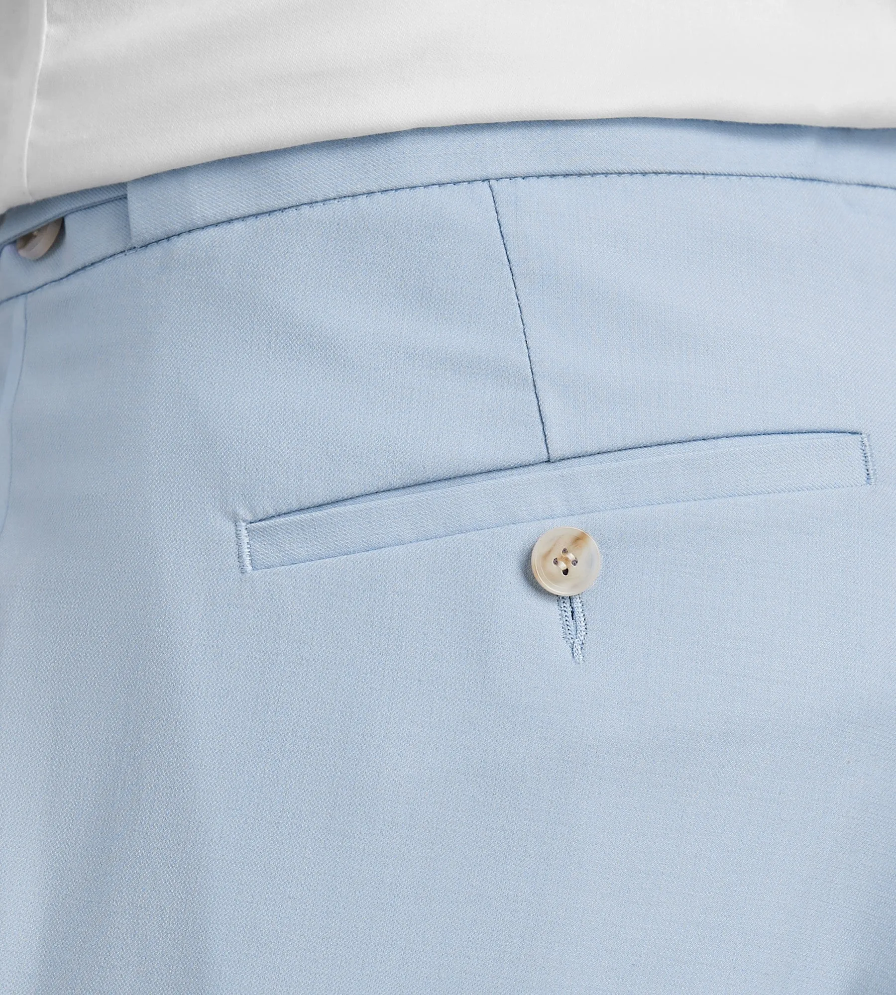 Slim Fit Light Blue Solid Tuxedo Pants sold by Tip Top product image thumbnail 4