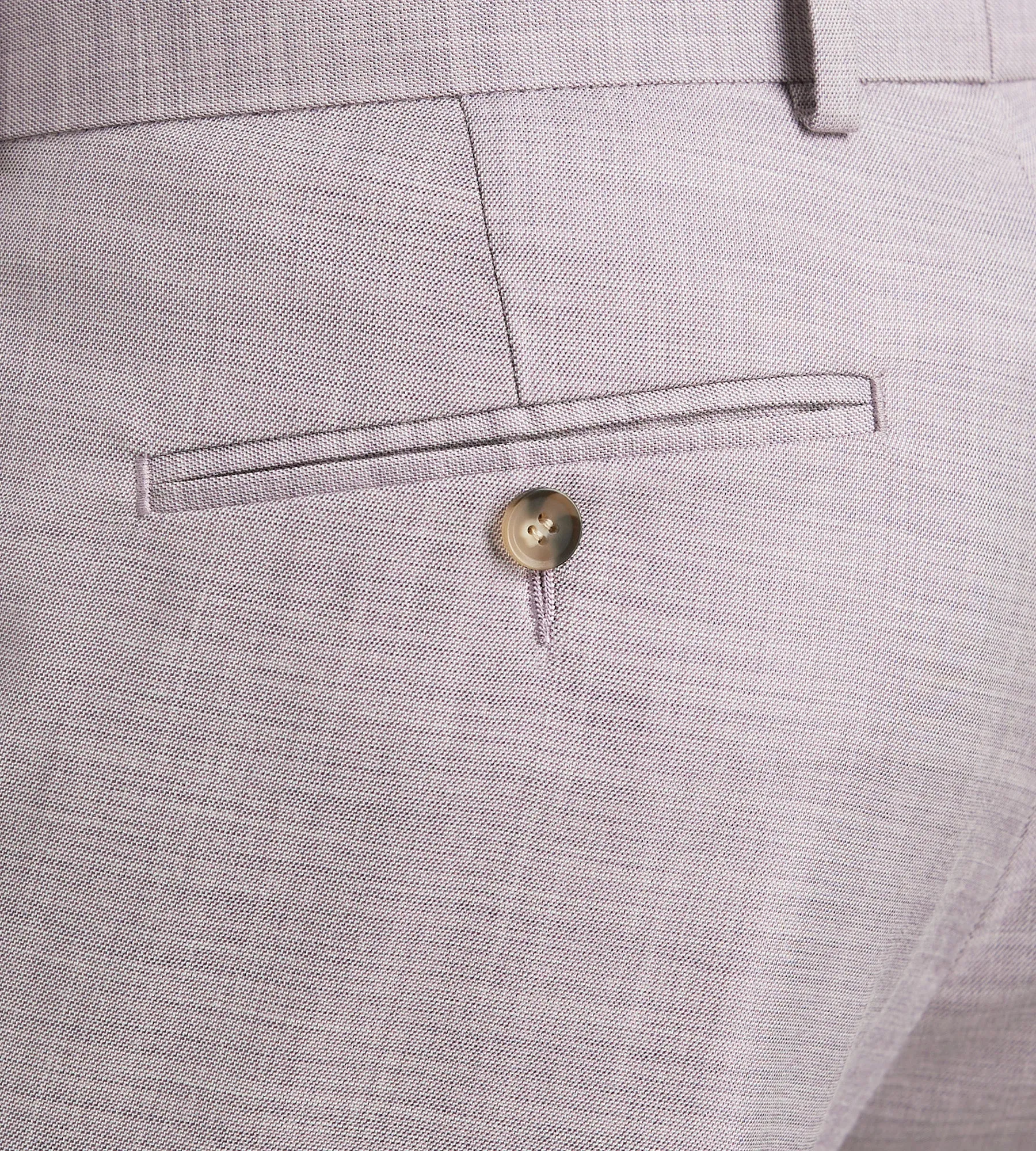 Modern Fit Pale Purple Solid Suit Pants sold by Tip Top product image thumbnail 4