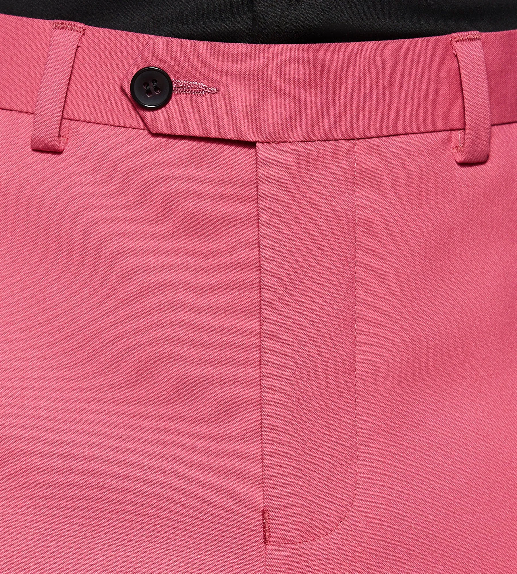 Slim Fit Bright Pink Solid Suit Pants sold by Tip Top product image thumbnail 2