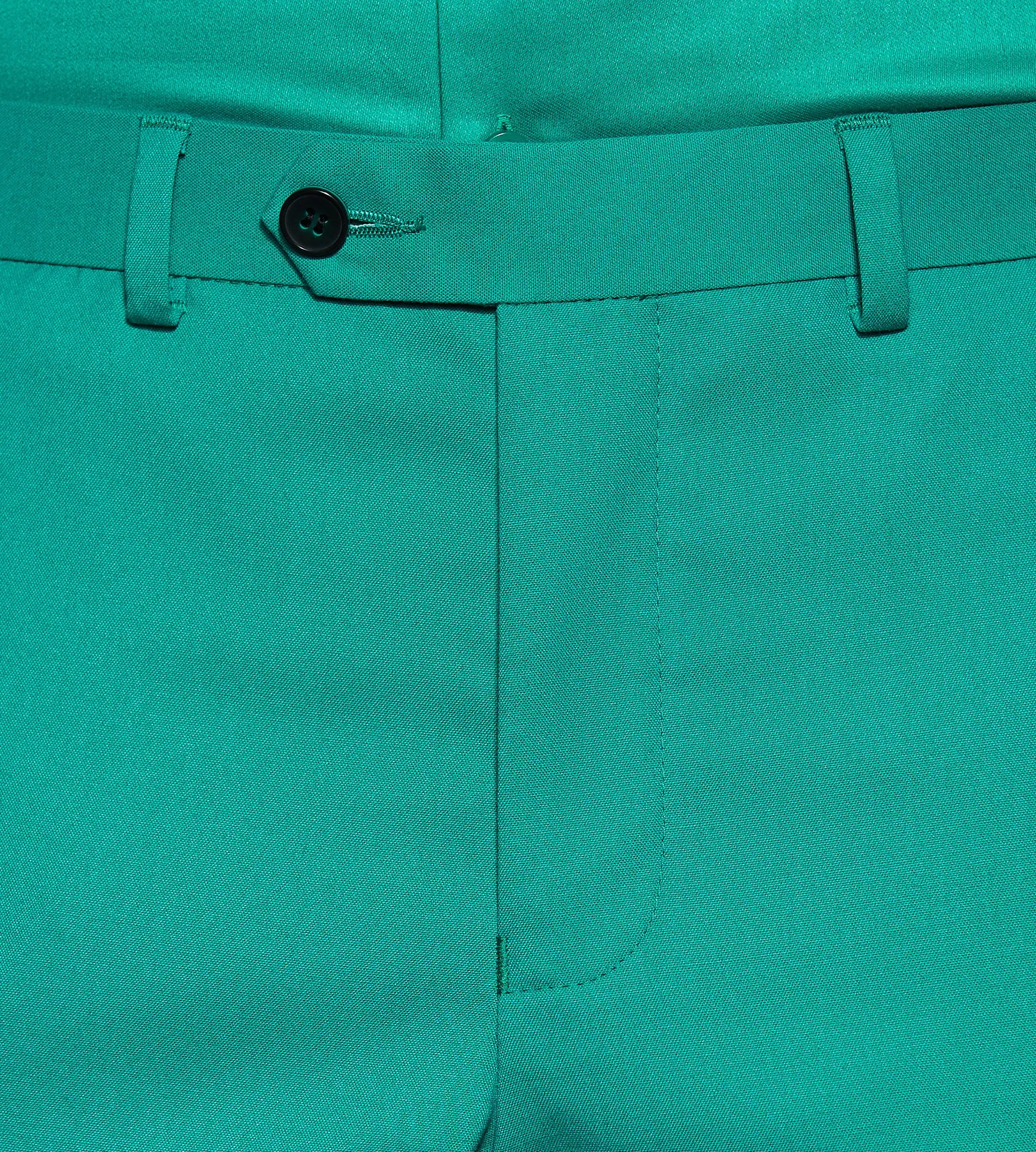 Slim Fit Bright Green Solid Suit Pants sold by Tip Top product image thumbnail 2