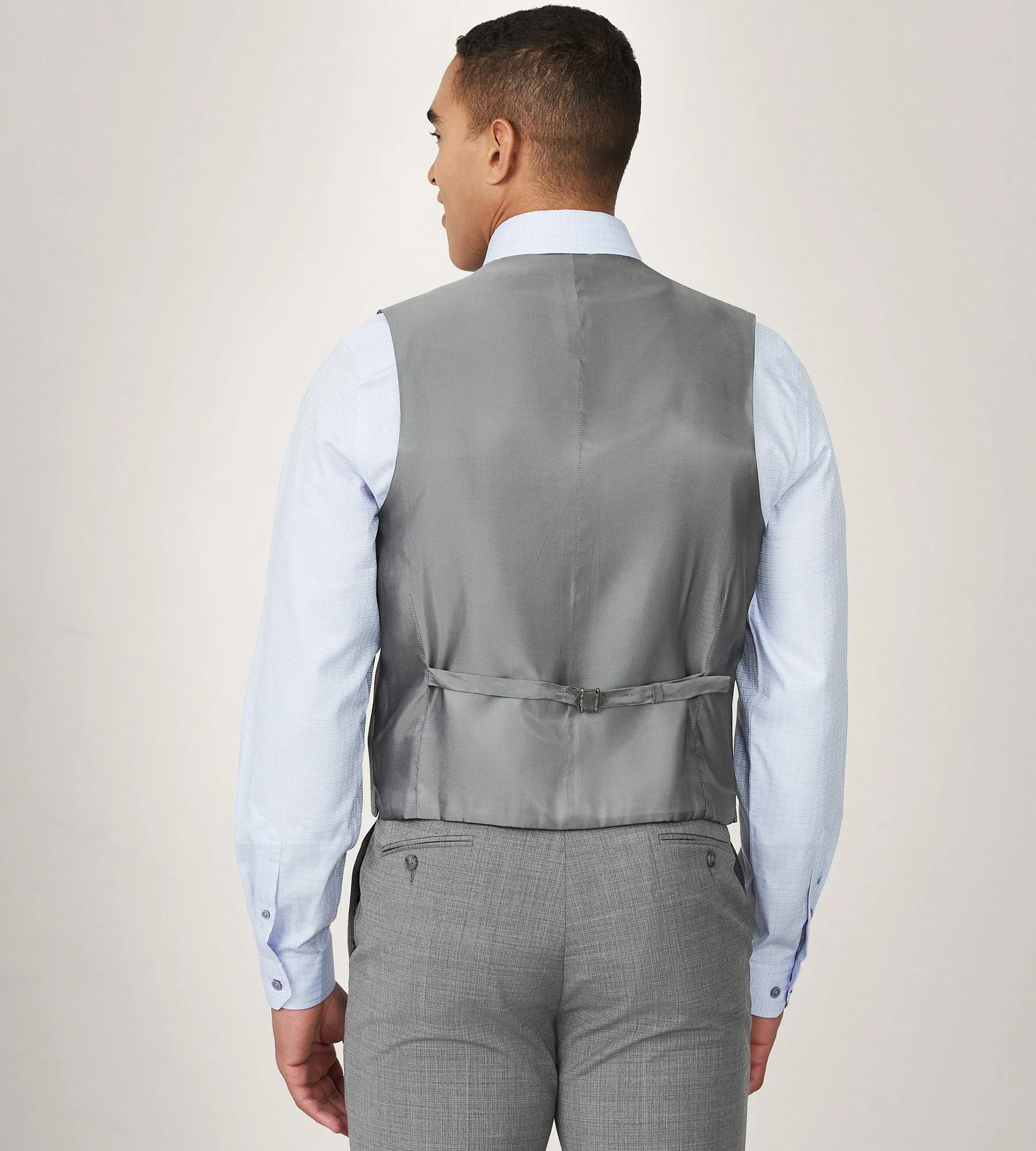Modern Fit Wool Suit Vest sold by Tip Top product image thumbnail 5