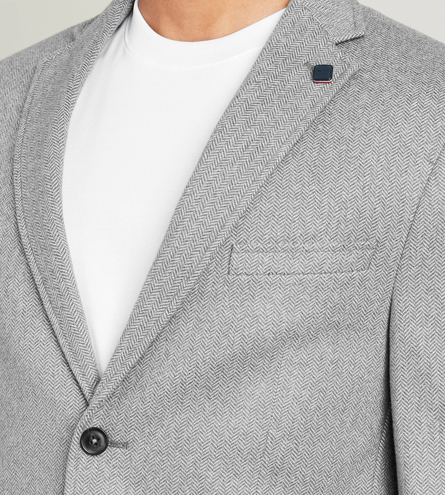 Modern Fit Knit Herringbone Sport Jacket sold by Tip Top product image thumbnail 2